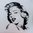 Cuadro pop de Marilyn blanco y negro