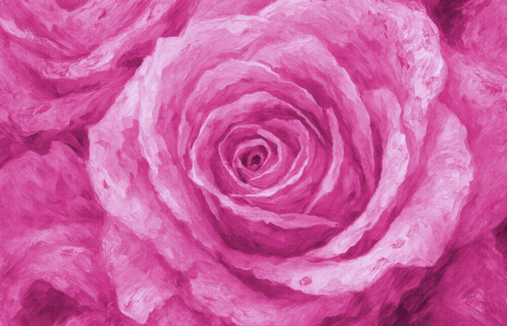 Cuadro de flores con Esencia de Rosa