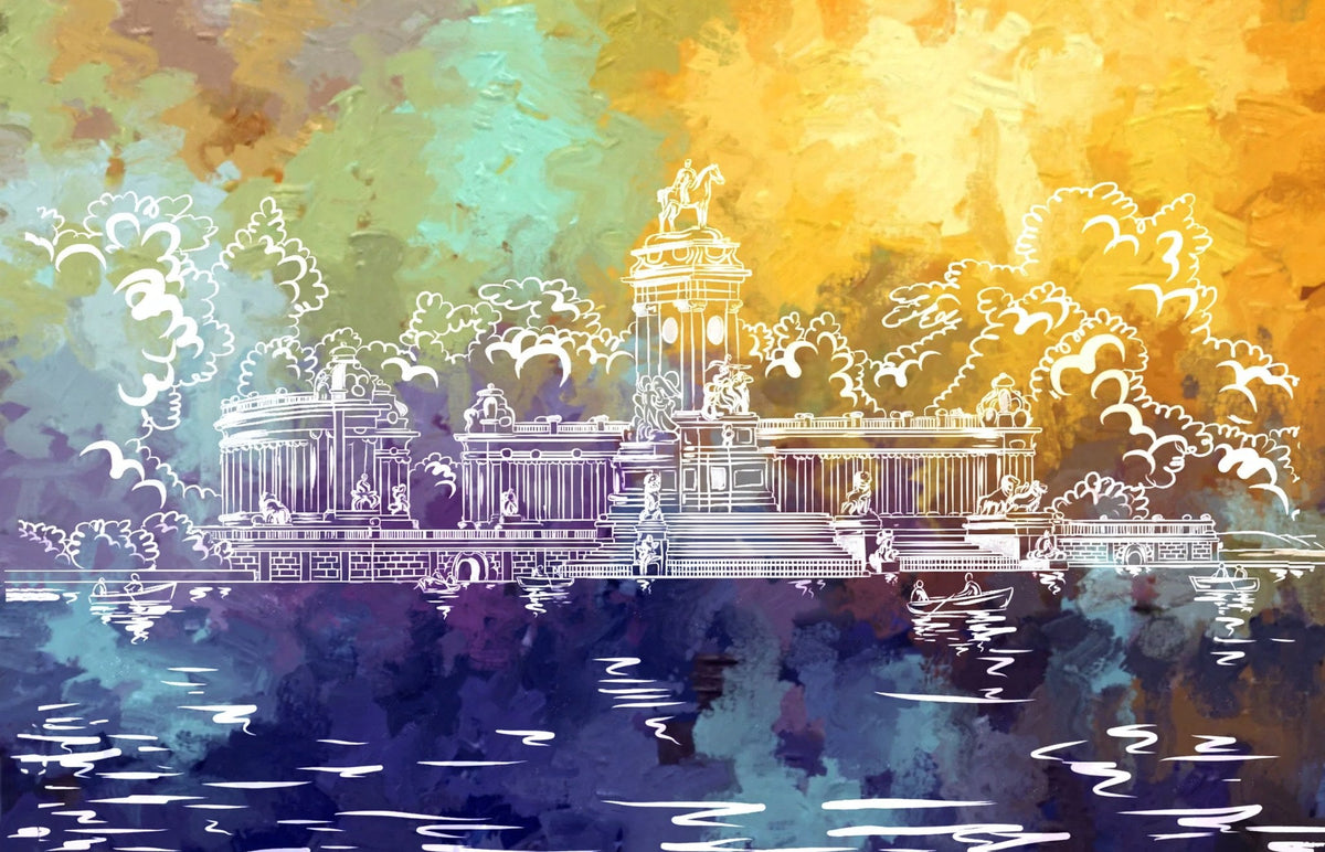 Parque del Retiro de Madrid fantástico - la obra
