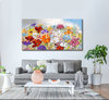 Multicolored floral motifs Painting