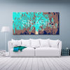 Turquoise Life Tree Painting