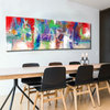 Multicolour Abstract Explosion painting