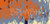 Orange Life Tree Painting