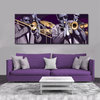 Painting Orchestra Jazz musicians printed