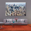 New York aerial view Painting