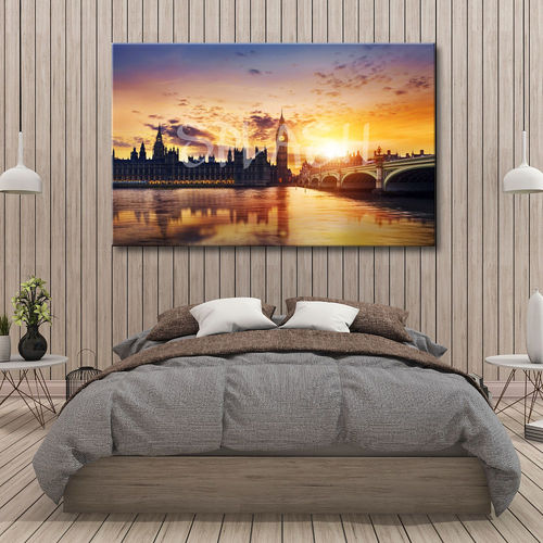 London Painting at sunset