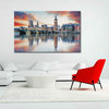 Printed London View Canvas