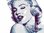 Marilyn pop art painting Printed on canvas