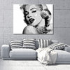Cuadro de Marilyn Monroe blanco y negro