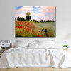 Monet Painting Field Painting Printed