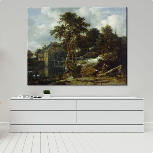 Ruisdeael's famous landscape picture