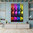 Cuadro pop art Gioconda multicolor impreso