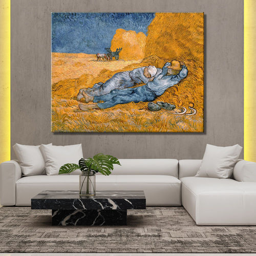 The van Gogh Siesta Painting Printed