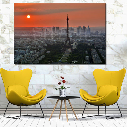 Painting SATURDAY IN PARIS AND TORRE EIFFEL