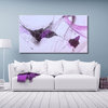 Mauve Soft Abstract Painting