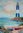 Marine lighthouse and beach Painting