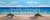 Cuadro Playa azul con gaviotas