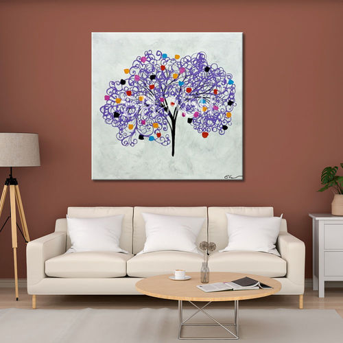 Multicolor Tree of Life Painting