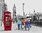 Cuadro cómic de Londres con el Big Ben