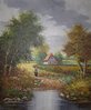 Classic landscape Painting 55x46 cm