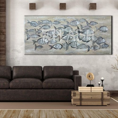 TEXTURE RAYED FISH Painting
