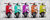 Quinteto Vespas de colores SP903