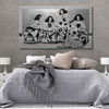 Picture of Meninas in silver, black colors