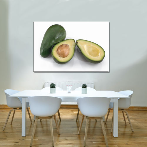 Bodegón Painting with avocados