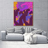 Colorful Jazz Band Canvas