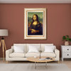 Gioconda Picture with cream and gold frame
