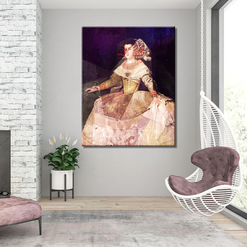 Classical and abstract Menina Painting