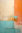 Turquoise & Orange Vertical Abstract Canvas