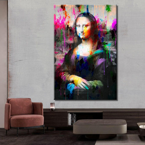 Mona Lisa Pop Art Painting