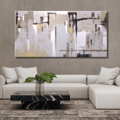 Abstract painting Skyline New York