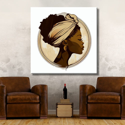 Ethnic Painting of African Women