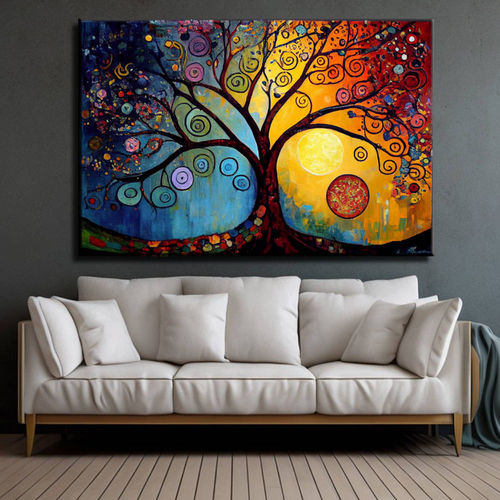 Colorful Tree of Life Painting