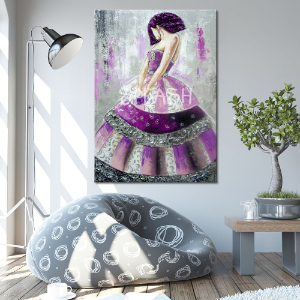 cuadros verticales pintados e impresos para la decoracion de salon dormitorio en hogar o negocio