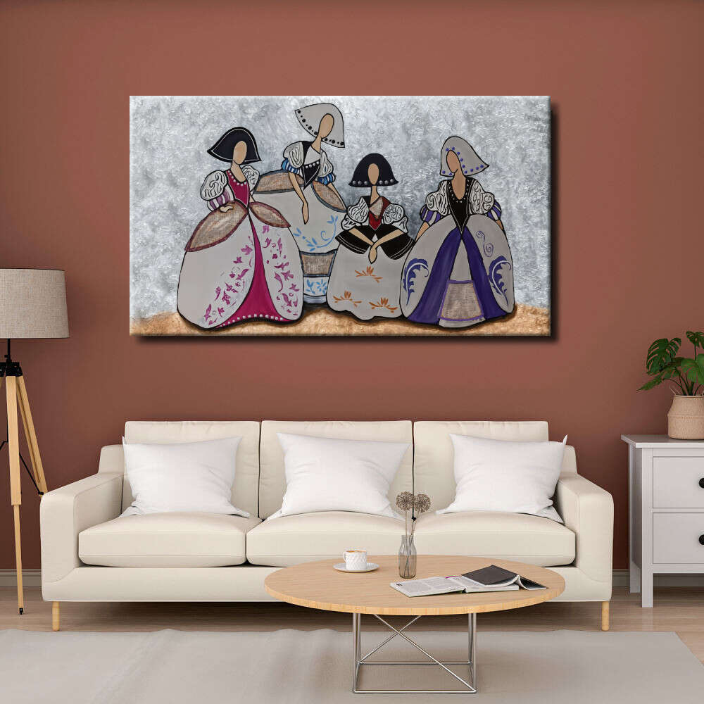 Meninas en blanco inspiradas en Velázquez