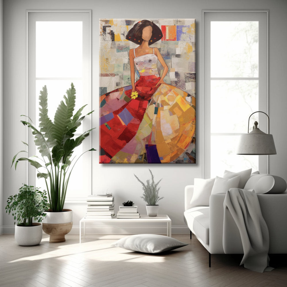 Cuadro Menina Fusión Contemporánea