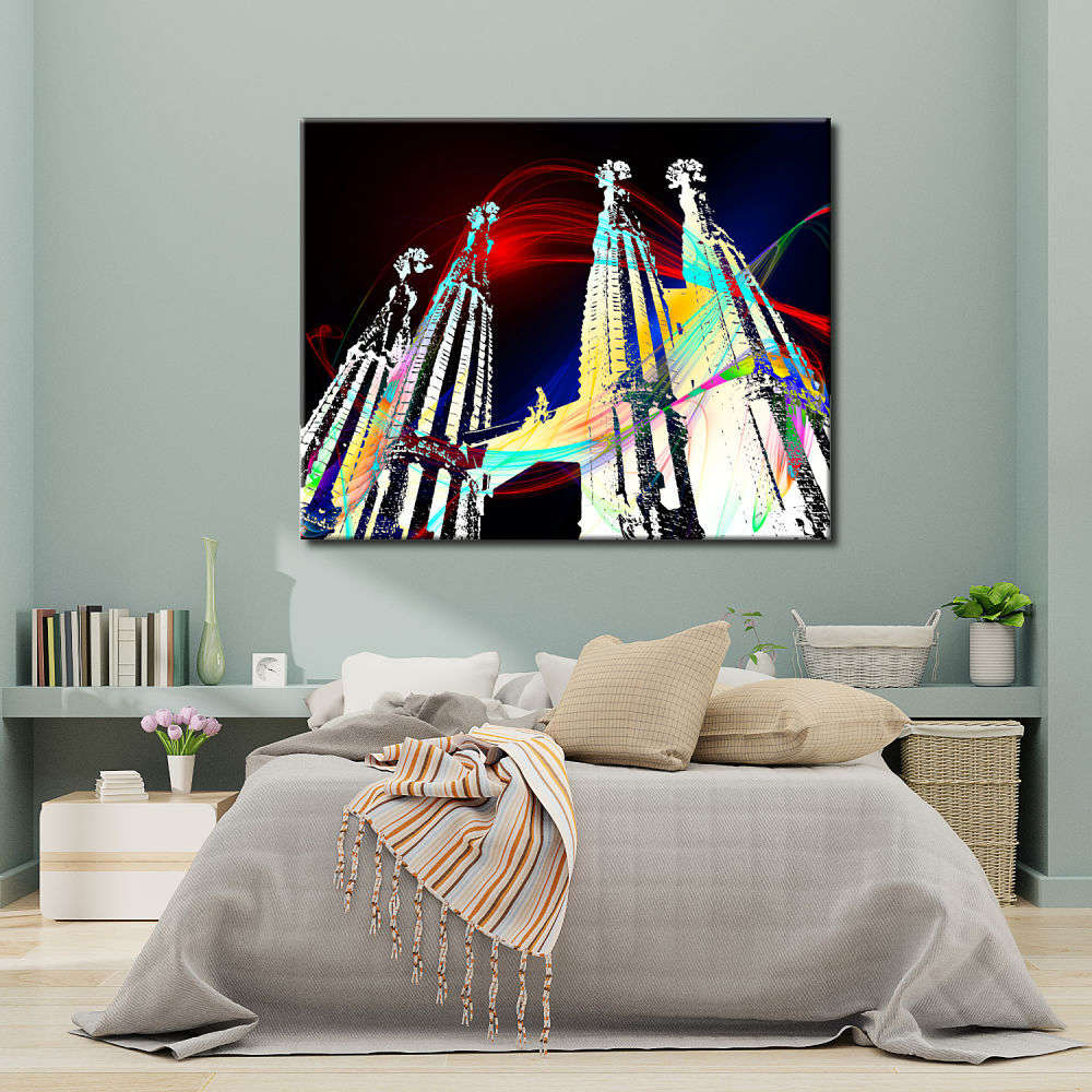 Cuadro Barcelona fantástica Sagrada Familia
