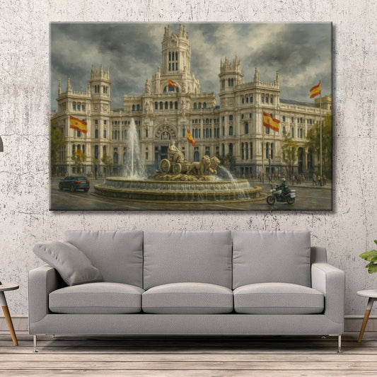 Cuadro de Cibeles Correos Madrid