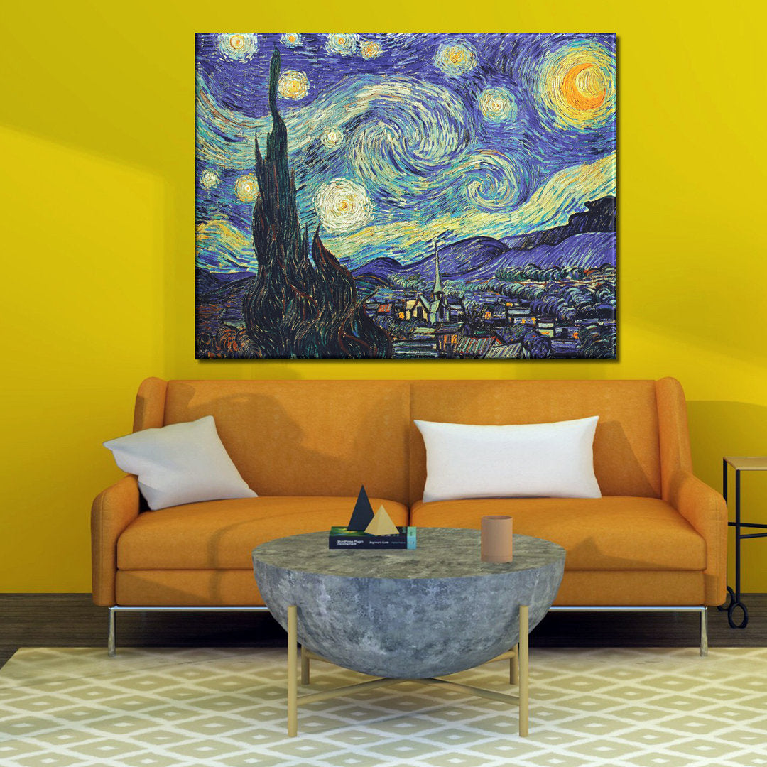 Cuadro de Van Gogh noche estrellada