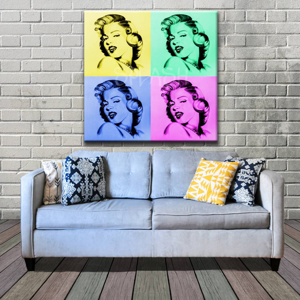 Cuadro Marylin estilo pop-art