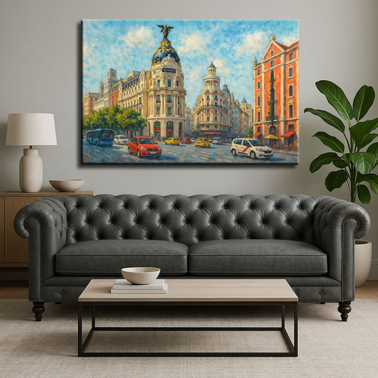 Cuadro Paisaje Urbano Metrópolis