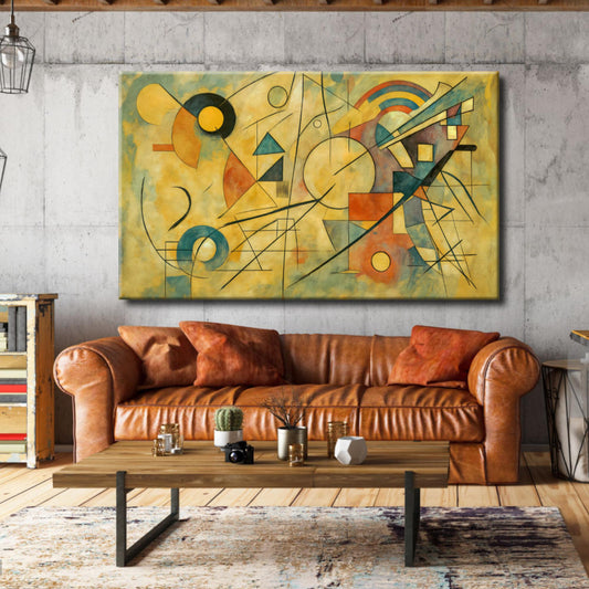 Cuadro Abstracto inspirado en Kandinsky