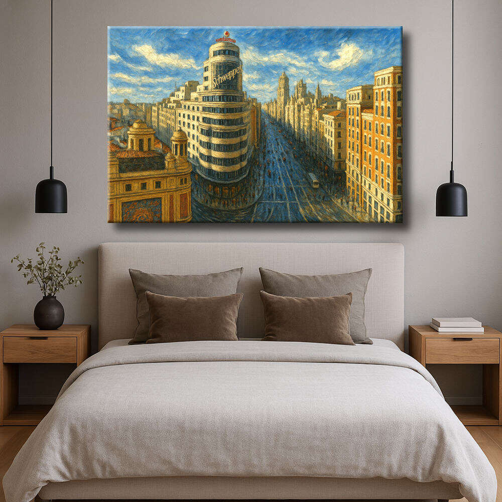 Cuadro Madrid Paisaje Urbano Capitol