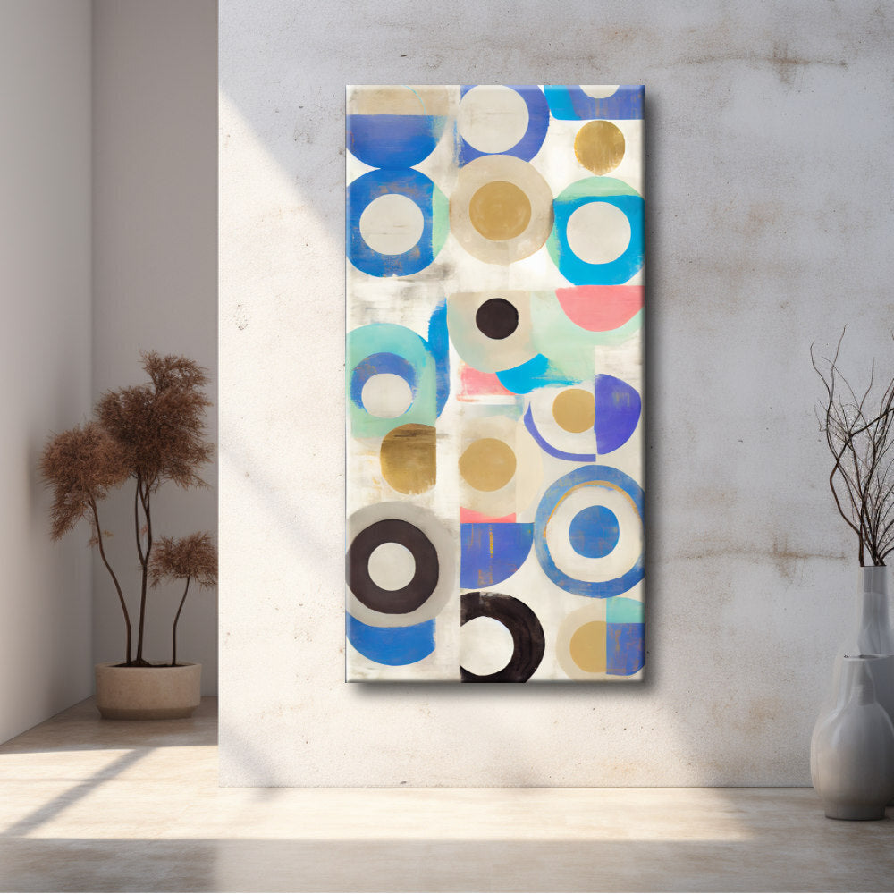 Cuadro círculos de colores estilo Kandinsky