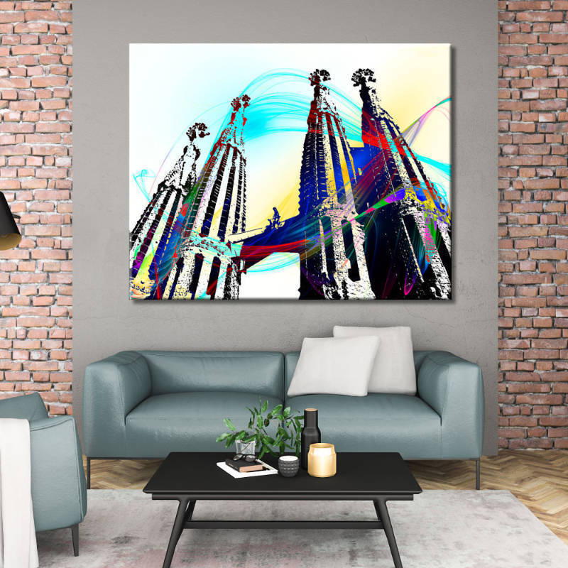 Cuadro Sagrada Familia Barcelona Fantástica