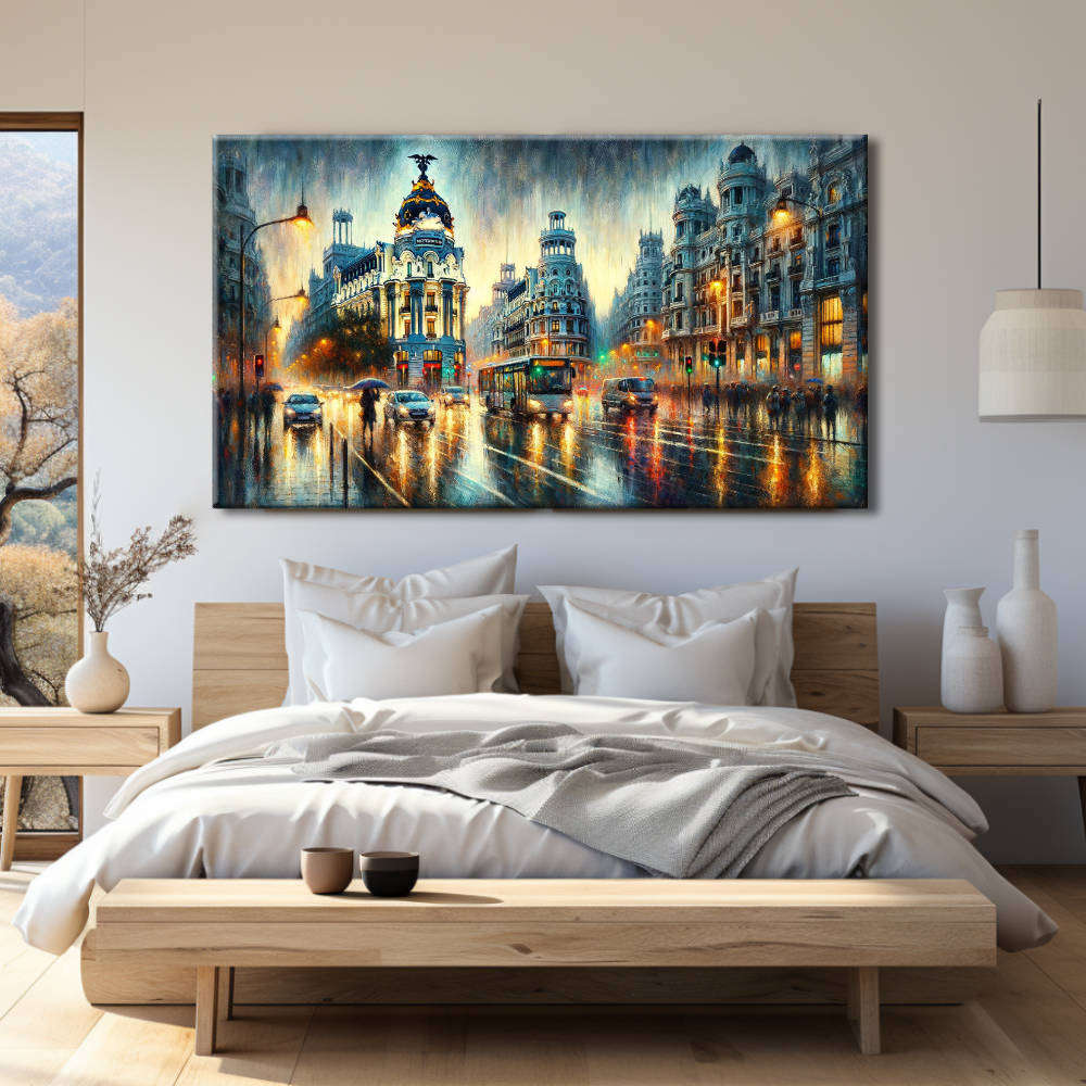 Reflejos de Madrid: Impresionista Urbano