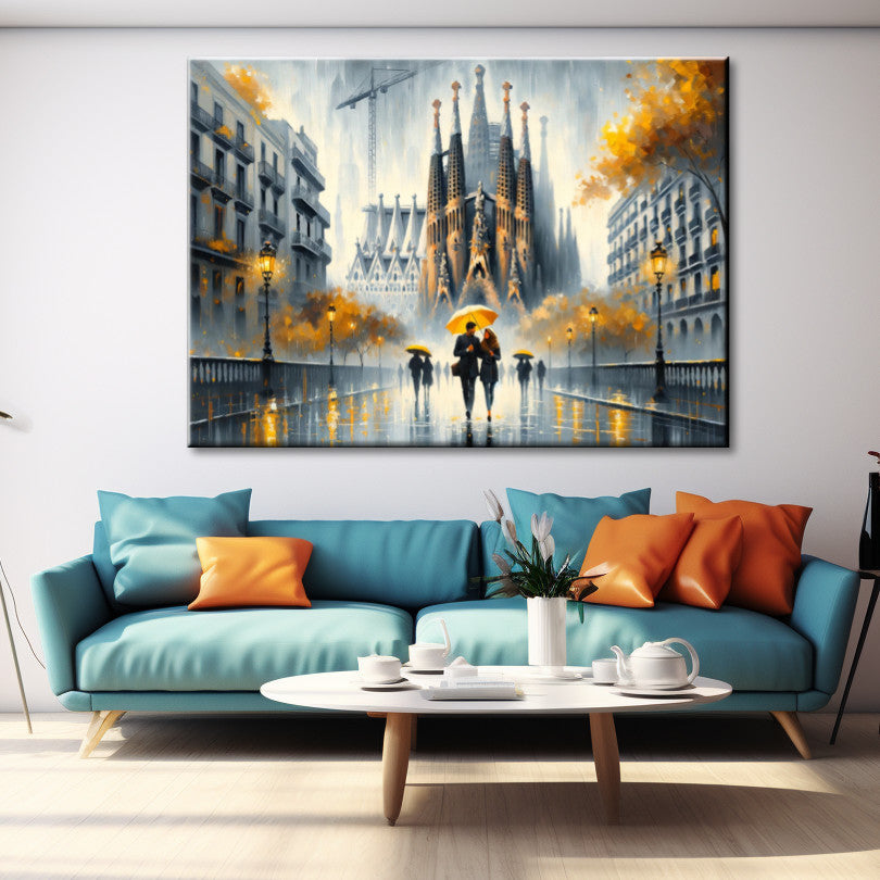 Paseo Romántico: Otoño en la Sagrada Familia